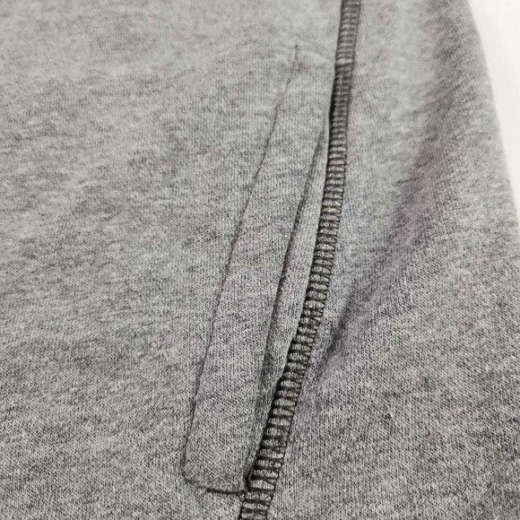 Under Armour Womens Pullover Sweatshirt Gray Spellout Heathered Long Sleeve L - Picture 2 of 10